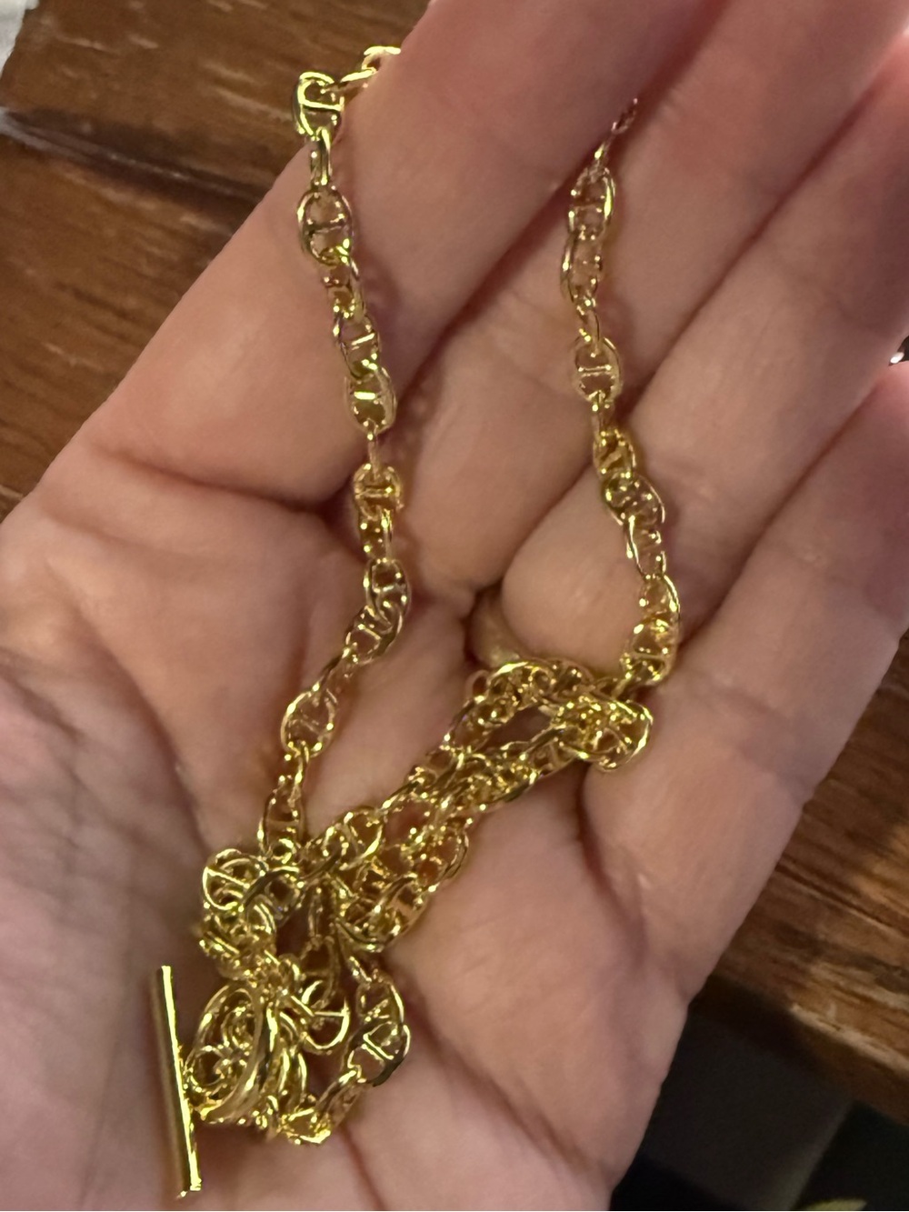 Sahira Taylor Toggle Gold-Tone Women’s Chain